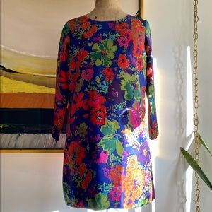 NWT J. Crew Floral Silk shift dress